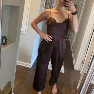 Chocolate Abercrombie Jumpsuit